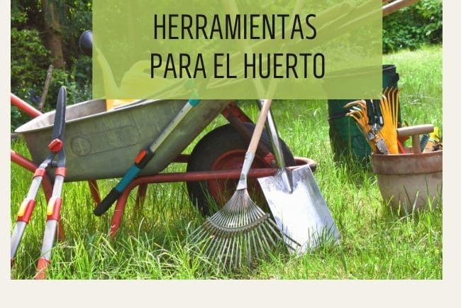 Qué herramientas se utilizan para el cultivo