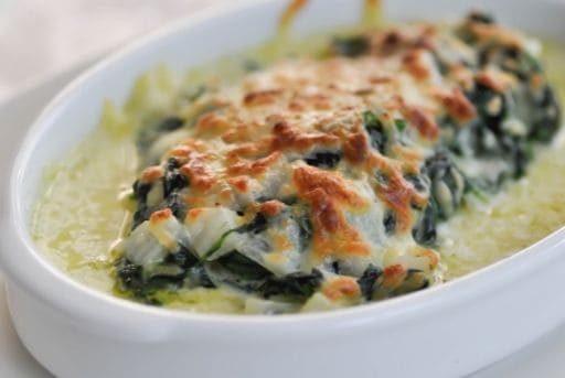 Espinacas a la crema espinacas a la crema