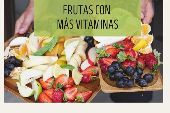 Cuáles son las frutas con más vitaminas